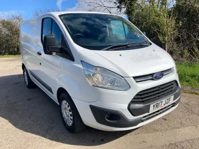 Used Ford Transit Custom Trend 130 HP (95 kW) 2017 White Van