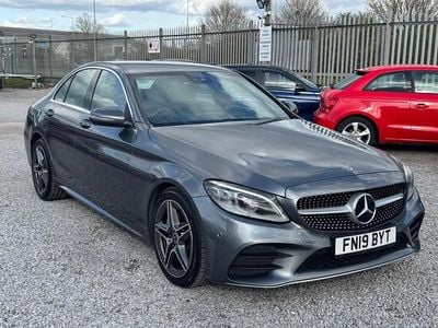 Used Mercedes C300 AMG Line Premium 2019 Grey Sedan