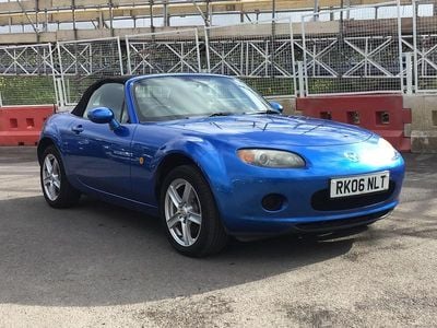 Used Mazda MX5 126 HP (92 kW) 2006 Blue Cabriolet