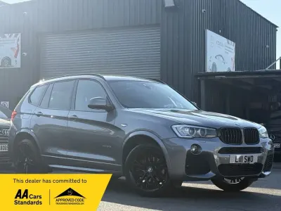 Used BMW X3 M Sport 190 HP (139 kW) 2017 Grey SUV