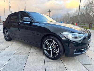 Used BMW 120 Sport Line 2014 Black Hatchback