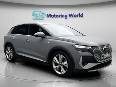 Used Audi Q4 e-tron S-Line 150 kW (204 HP) 2022 Grey SUV