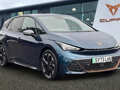 Aurora blue Used 2023 Cupra Born Hatchback | £20,250 (Fair price)