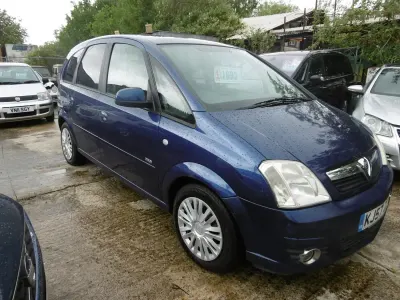 Used Vauxhall Meriva Design Edition 88 HP (64 kW) 2007 Blue MPV