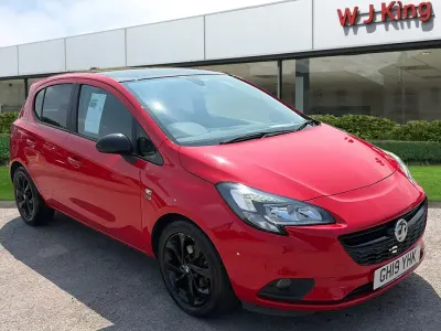 Used Vauxhall Corsa 90 HP (66 kW) 2019 Red Hatchback