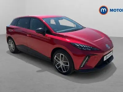 Used MG MG4 EV Trophy 150 kW (204 HP) 2025 Red Hatchback