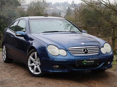 Blue Used 2005 Mercedes C180 SE Coupe | £799 (Fair price)