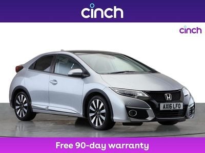 Silver Used 2016 Honda Civic SR Hatchback | £12,399 (Fair price)