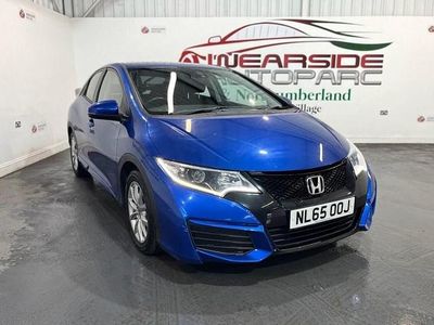 Blue Used 2015 Honda Civic S Hatchback | £7,899 (Fair price)
