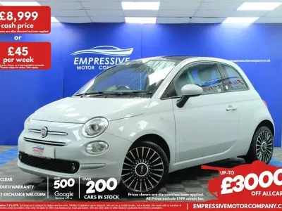 Used Fiat 500 Launch Edition 70 HP (51 kW) 2021 Grey Hatchback