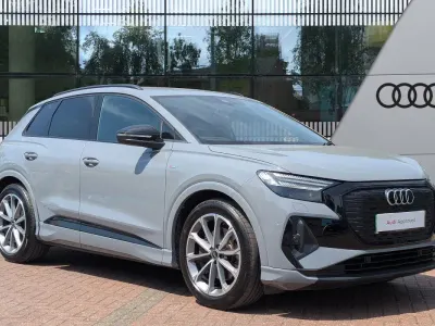 Used Audi Q4 e-tron Business 219 kW (299 HP) 2022 Grey SUV