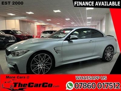 Używany BMW M4 Cabriolet Comfort Edition 2016 Niebieski Kabriolet