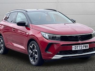 Used Vauxhall Grandland X Ultimate 131 HP (96 kW) 2024 Red SUV
