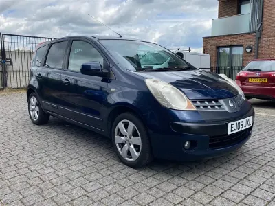 Used Nissan Note 110 HP (80 kW) 2006 Blue Hatchback