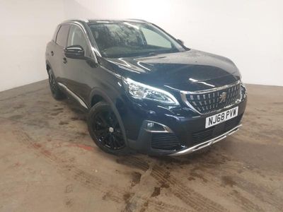 Begagnad Peugeot 3008 Allure 131 HK (96 kW) 2018 Svart SUV