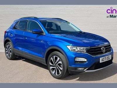 Begagnad VW T-Roc Active 150 HK (110 kW) 2021 Blå SUV