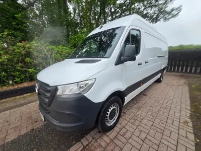 Used Mercedes Sprinter Progressive 150 HP (110 kW) 2022 White Van
