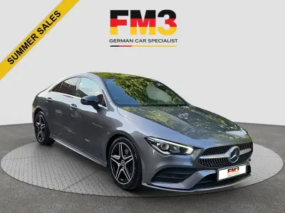 Used Mercedes CLA200 AMG line 163 HP (119 kW) 2020 Grey Coupe