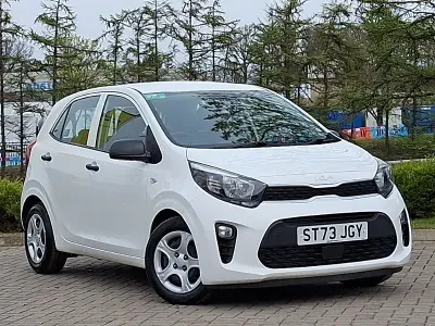 Usado Kia Picanto 2023 Blanco Utilitario