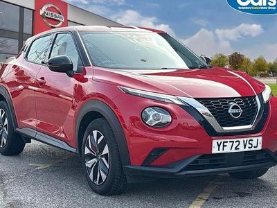 Used Nissan Juke Acenta 114 HP (83 kW) 2022 Red SUV