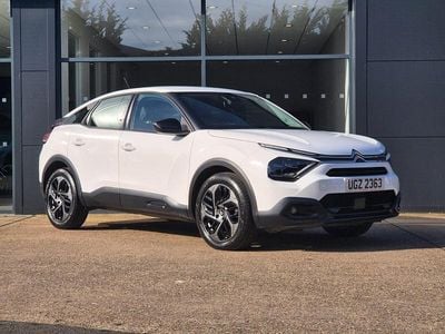 Used Citroën C4 PureTech 128 HP (94 kW) 2022 White Hatchback
