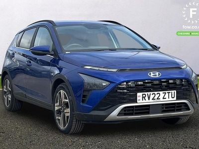 Begagnad Hyundai Bayon Premium 2022 Blå SUV