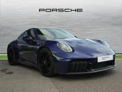 New Porsche 992 534 HP (392 kW) 2025 Blue Coupe