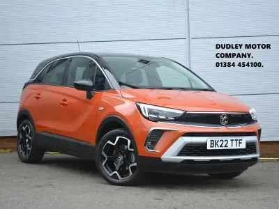 Begagnad Vauxhall Crossland Elite 130 HK (95 kW) 2022 Orange SUV