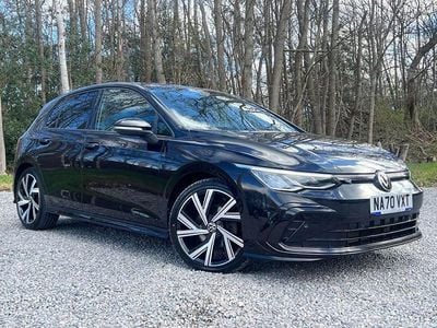Used VW Golf VII R-line 150 HP (110 kW) 2020 Black Hatchback
