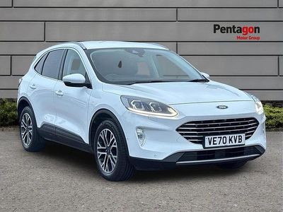 Used Ford Kuga Titanium 147 HP (108 kW) 2020 White SUV