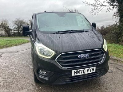 Used Ford Transit Custom Limited 130 HP (95 kW) 2021 Black Van