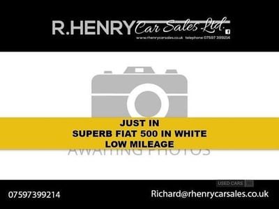 Used Fiat 500 Pop 69 HP (50 kW) 2017 White Hatchback