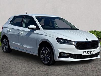 Used Skoda Fabia SE L 108 HP (79 kW) 2023 White Hatchback