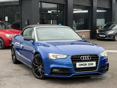 Blue Used 2016 Audi A5 Cabriolet S-Line Cabriolet | £9,995 (Fair price)