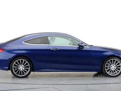 Used Mercedes C300 AMG Line Premium Plus 2016 Blue Coupe