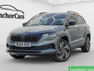 Used Skoda Karoq SportLine 150 HP (110 kW) 2024 Grey SUV