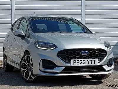 Used Ford Fiesta ST-Line X 100 HP (73 kW) 2023 Silver Hatchback