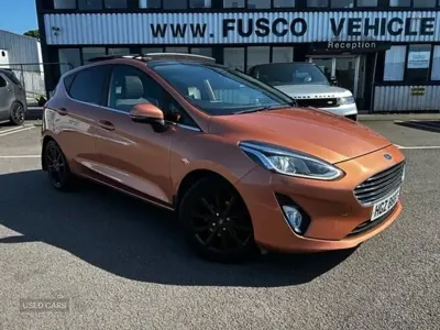 Used Ford Fiesta Titanium 100 HP (73 kW) 2017 Bronze Hatchback