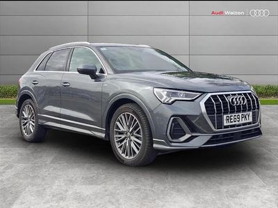 Begagnad Audi Q3 S-Line 187 HK (137 kW) 2019 Grå SUV