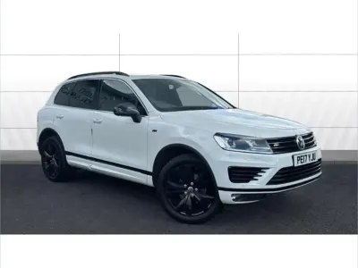 Used VW Touareg R-line 258 HP (189 kW) 2017 White SUV