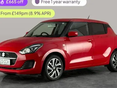 Used Suzuki Swift SZ-L 83 HP (61 kW) 2023 Red Hatchback