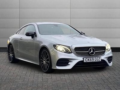 Silver Used 2019 Mercedes E350 AMG line Coupe | £18,422 (A bit pricey)