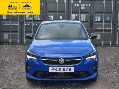 Used Vauxhall Corsa Ultimate 130 HP (95 kW) 2021 Blue Hatchback