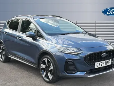 Used Ford Fiesta Active 125 HP (91 kW) 2023 Blue Hatchback