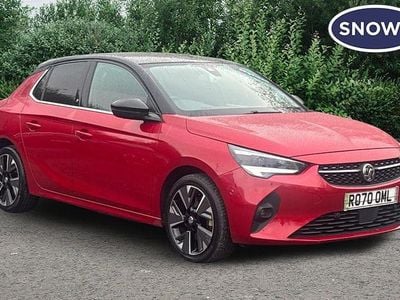 Used Vauxhall Corsa-e Elite 100 kW (136 HP) 2020 Red Hatchback