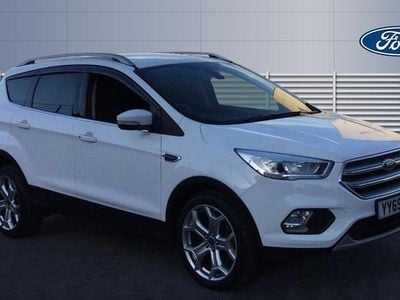 Used Ford Kuga Titanium 150 HP (110 kW) 2019 White SUV