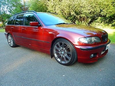 Used BMW 330 Sport Line 204 HP (150 kW) 2003 Ruby red 2 [individual] Estate