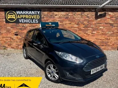 Used Ford Fiesta Zetec 2014 Black Hatchback