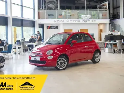 Używany Fiat 500 Pop Star 69 KM (50 kW) 2016 Czerwony Hatchback