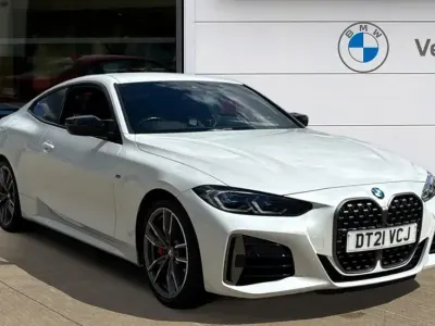 Used BMW M440 Comfort Edition 340 HP (250 kW) 2021 White Sedan